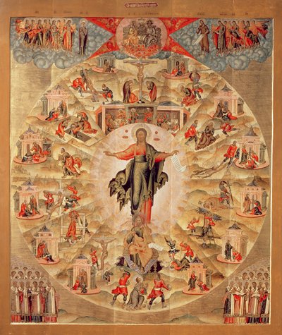 Apostle Preaching by Fjodor Subov